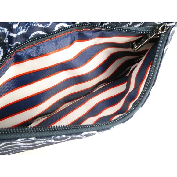 Lug Blue & White Carousel RFID Crossbody Bag - Picture 11 of 13